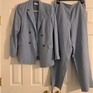 Mango Periwinkle Suit